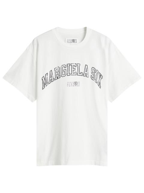 MM6 Maison Margiela MM6 Maison Margiela Six Print T-Shirt