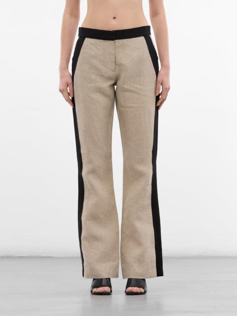 COPERNI Beige Taped Linen Tailored Trousers
