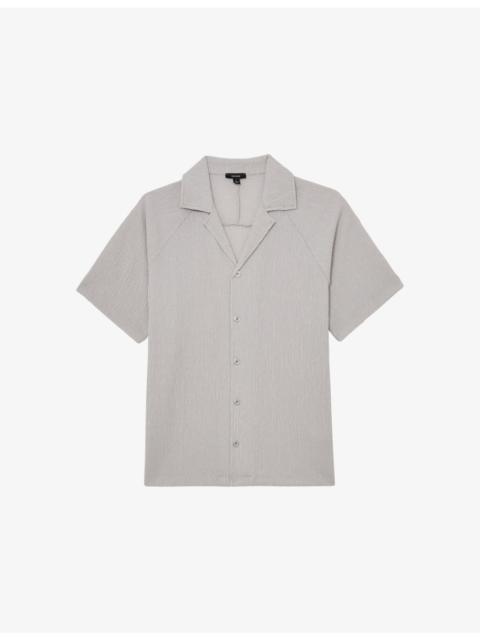 REISS Knox Textured Woven Shirt