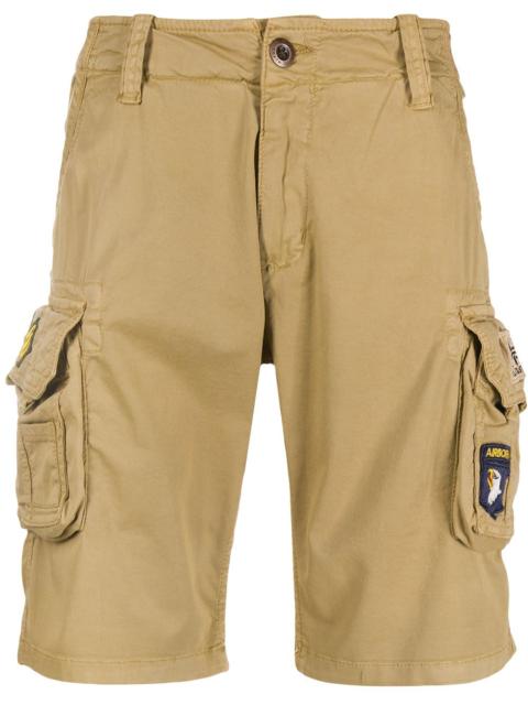 ALPHA INDUSTRIES multi-patch cargo shorts