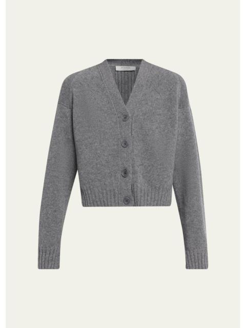 FFORME Enika Cropped Wool-Cashmere Cardigan