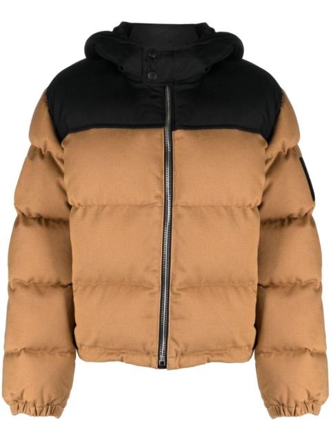 Alexander Wang colour-block padded jacket
