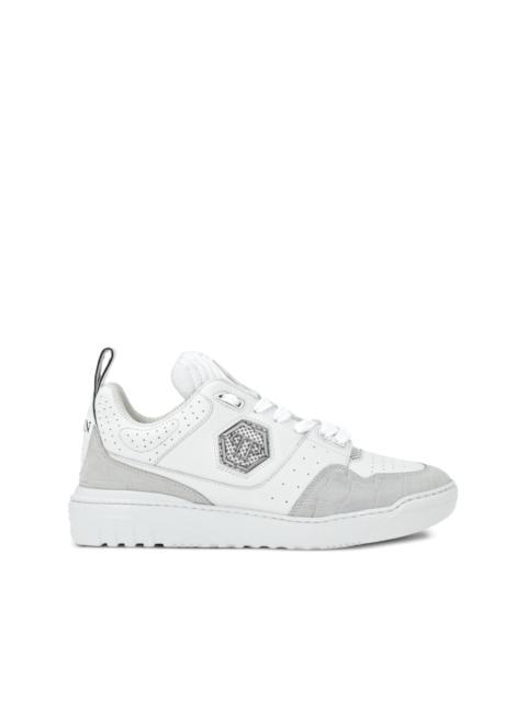 PHILIPP PLEIN logo-plaque sneakers