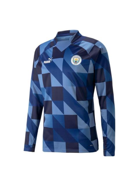 PUMA PUMA Manchester City F.C. Pre-match Long Sleeves Jersey 'Blue Navy' 769467-12