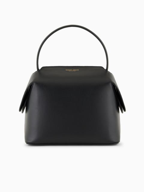 GIORGIO ARMANI Medium, leather Boston bag