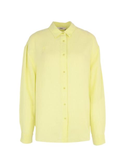 PANGAIA button-up long-sleeves shirt