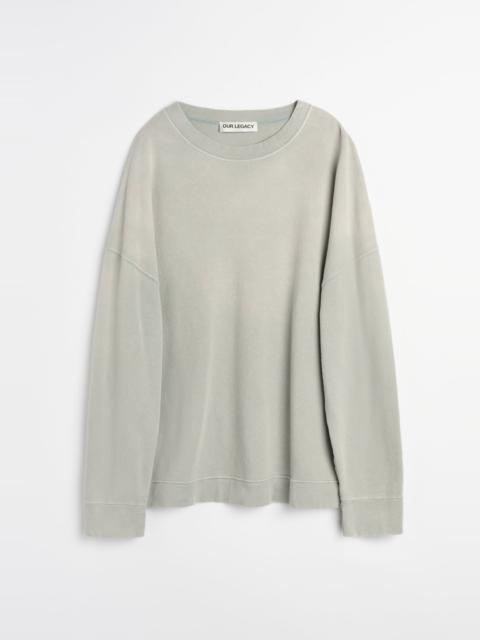 Our Legacy Slack Sweatshirt Sunfaded Ash Rogue Loopback