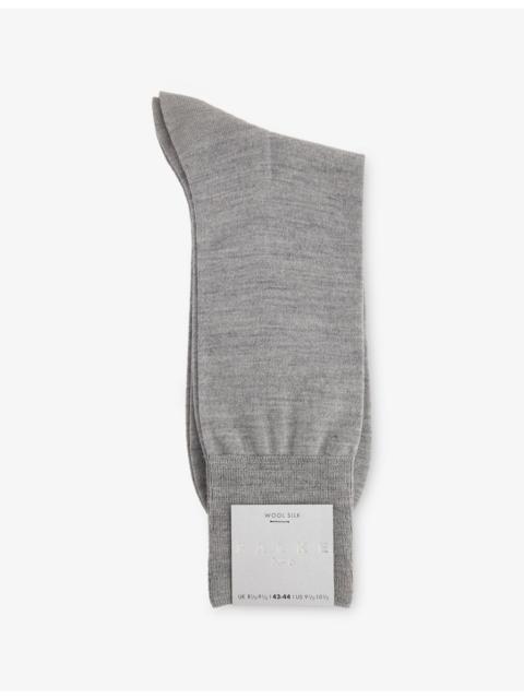 FALKE No 9 Crew-Length Wool-Blend Socks