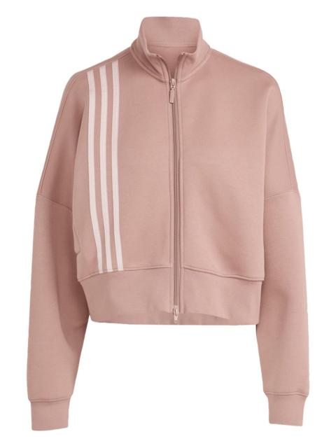 Off Placed zip-up sweatshirt