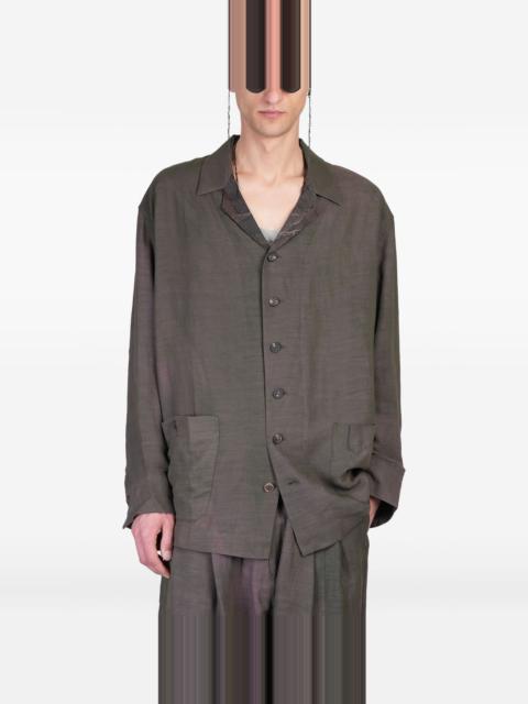 cotton-blend shirt