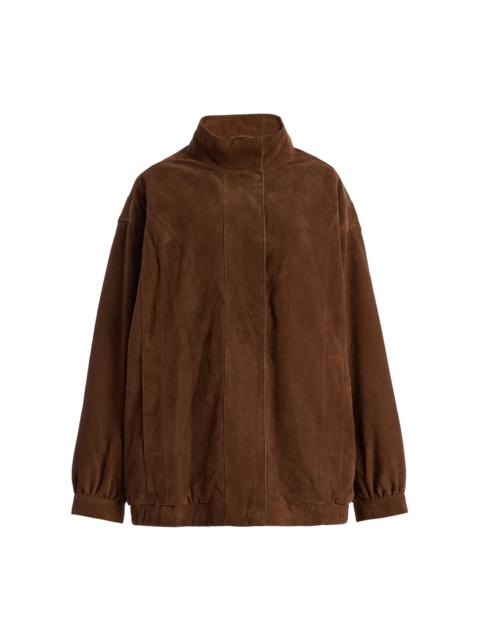 The Garment Geneve Suede Bomber Jacket