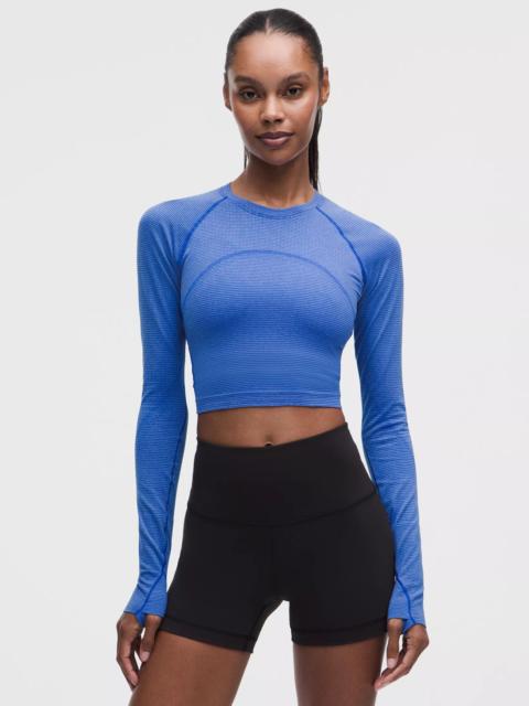 lululemon Swiftly Tech Cropped Long-Sleeve Shirt 2.0