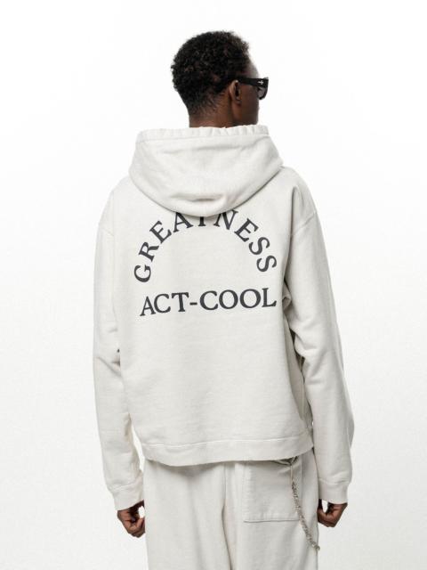KAMIYA "GREATNESS ACT-COOL" Embroidered Zip-up Hoodie