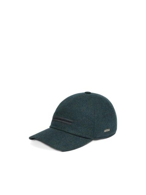 ZEGNA mélange Oasi cashmere baseball cap