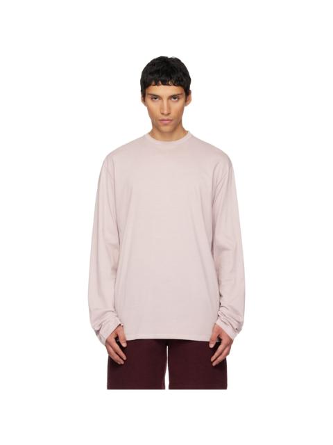 RIER Pink Roundneck Jersey Cotton T-shirt
