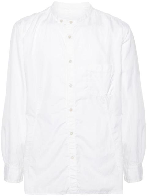 Yohji Yamamoto plain cotton shirt