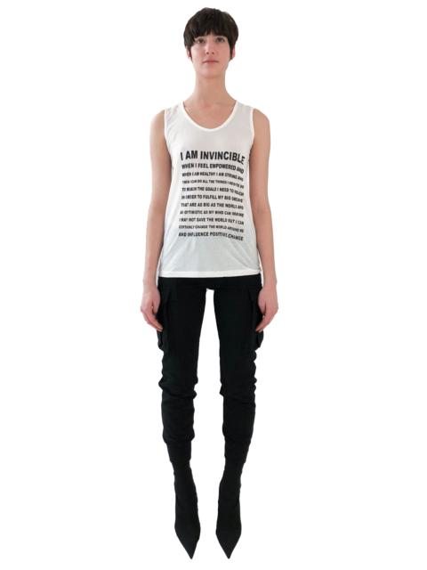 NORMA KAMALI I AM INVINCIBLE TEE