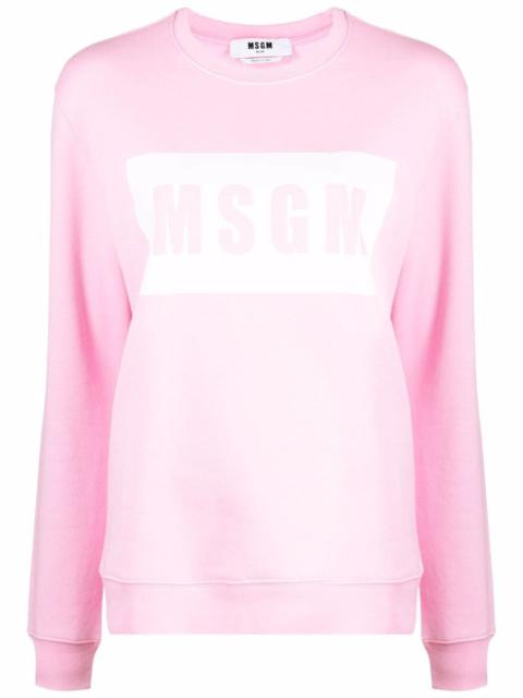 Msgm Women's Pink Sweatshirt