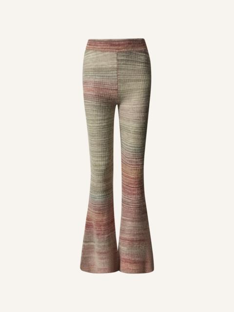 PERFECT MOMENT Wool Rainbow Knit Pant
