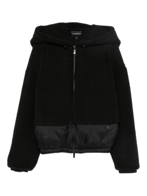 EMPORIO ARMANI hooded zip-up jacket