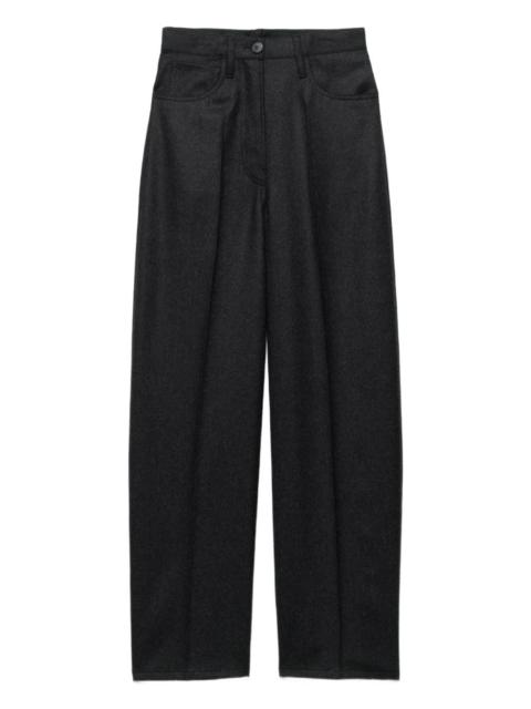 Prada wool flannel trousers