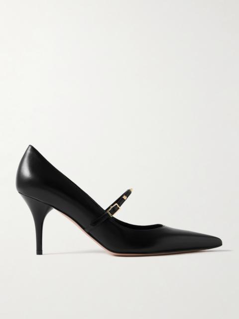 Valentino Rockstud Wispy 80 Leather Mary Jane Pumps
