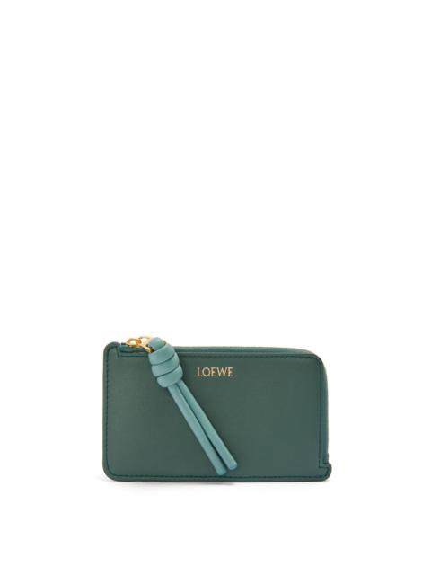 Loewe Knot coin cardholder in shiny nappa calfskin