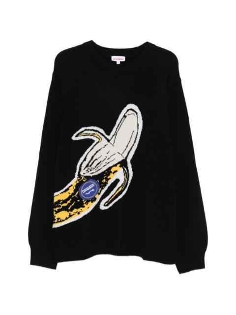 CHARLES JEFFREY LOVERBOY graphic knitwear