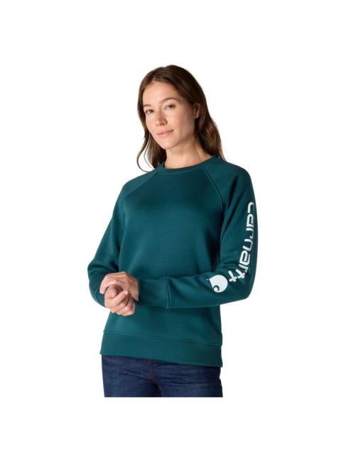Carhartt Women's Relaxed Fit Midweight Graphic Crewneck Sweatshirt