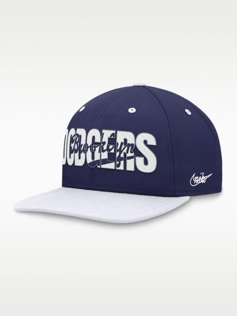 Nike Brooklyn Dodgers Pro Cooperstown Men's Nike MLB Adjustable Hat