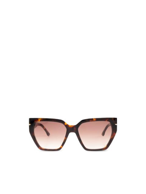 Victoria Beckham geometric-frame sunglasses