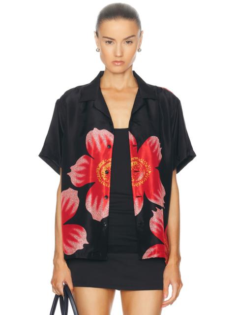 HARAGO Floral Printed Shirt