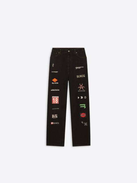 BALENCIAGA Gamer Baggy Jeans in Black