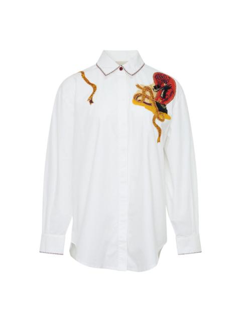 ALÉMAIS Westwood Embellished Shirt