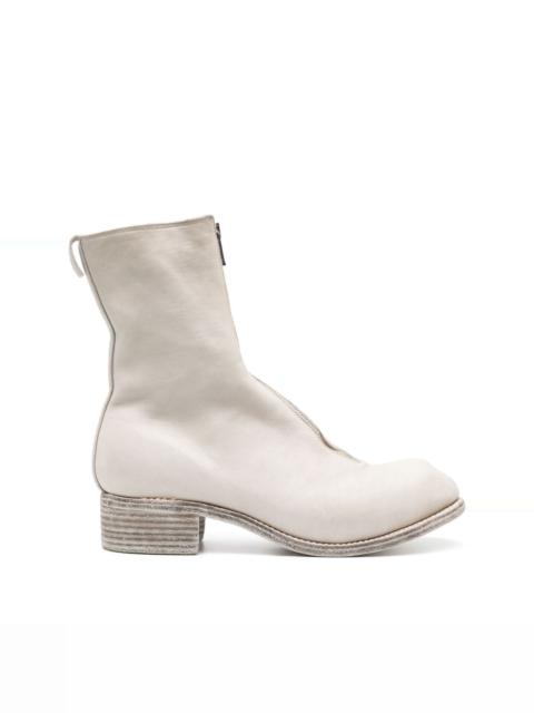 LP2 40mm zip-up ankle boots