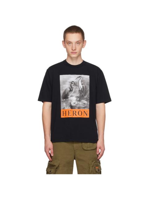 Black 'Heron' T-Shirt