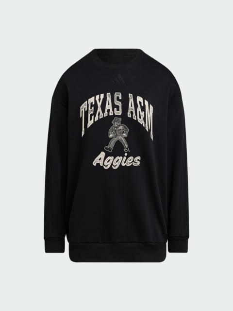 adidas Texas A&M Aggies Womens Crew Sweatshirt