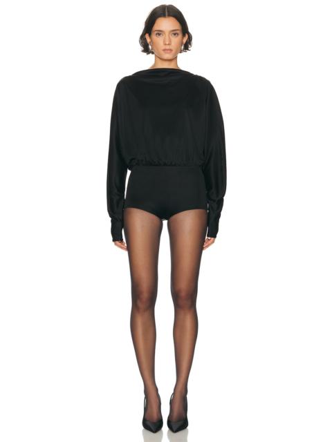 THE ANDAMANE Winnie Open Back Romper