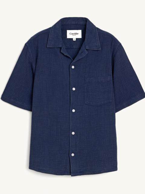 Corridor DOUBLE CLOTH SS - NAVY