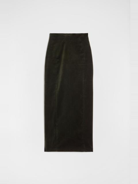 Jil Sander Velvet Skirt