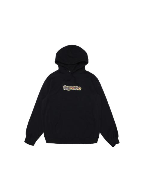 Supreme Supreme Gonz Logo Hooded Sweatshirt Black