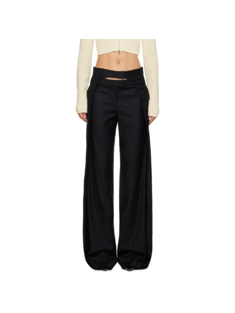 AYA MUSE Black Indus Trousers | REVERSIBLE
