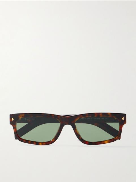 Square-Frame Tortoiseshell Acetate Sunglasses Tortoiseshell