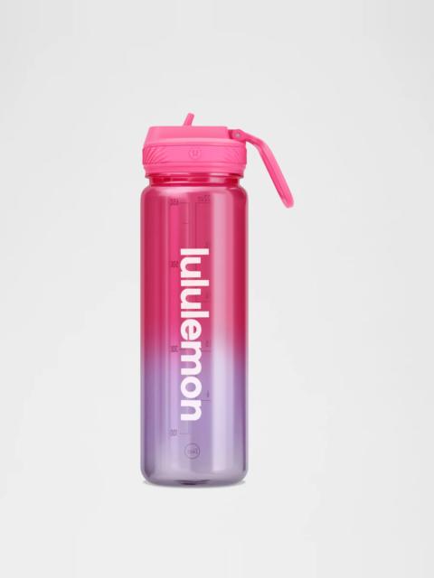 lululemon Back to Life Clear Bottle 24oz *Straw Lid