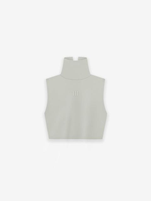 Fear of God Womens High Neck Crop Top