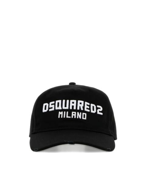 DSQUARED2 embroidered cotton baseball cap