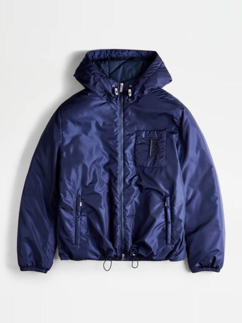 Tod's TOD'S PADDED WINDBREAKER - BLUE