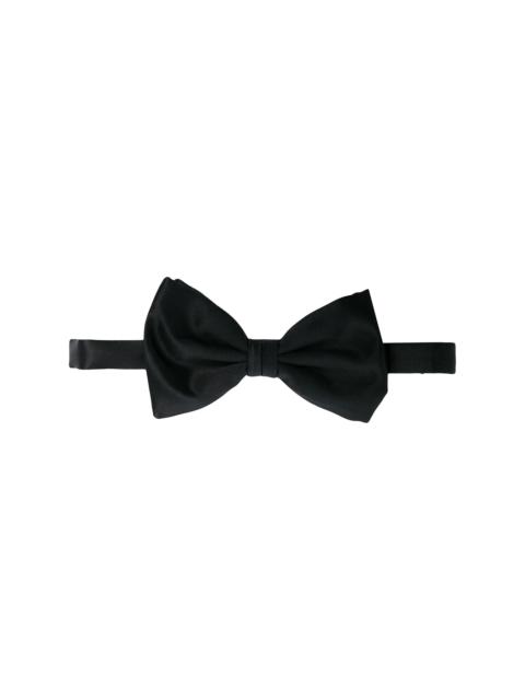 Brioni satin bow tie