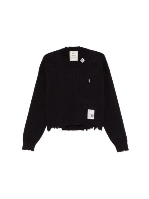 Maison MIHARAYASUHIRO distressed sweater