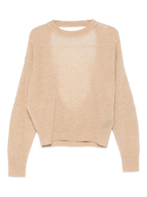 HAIKURE open-back sweater